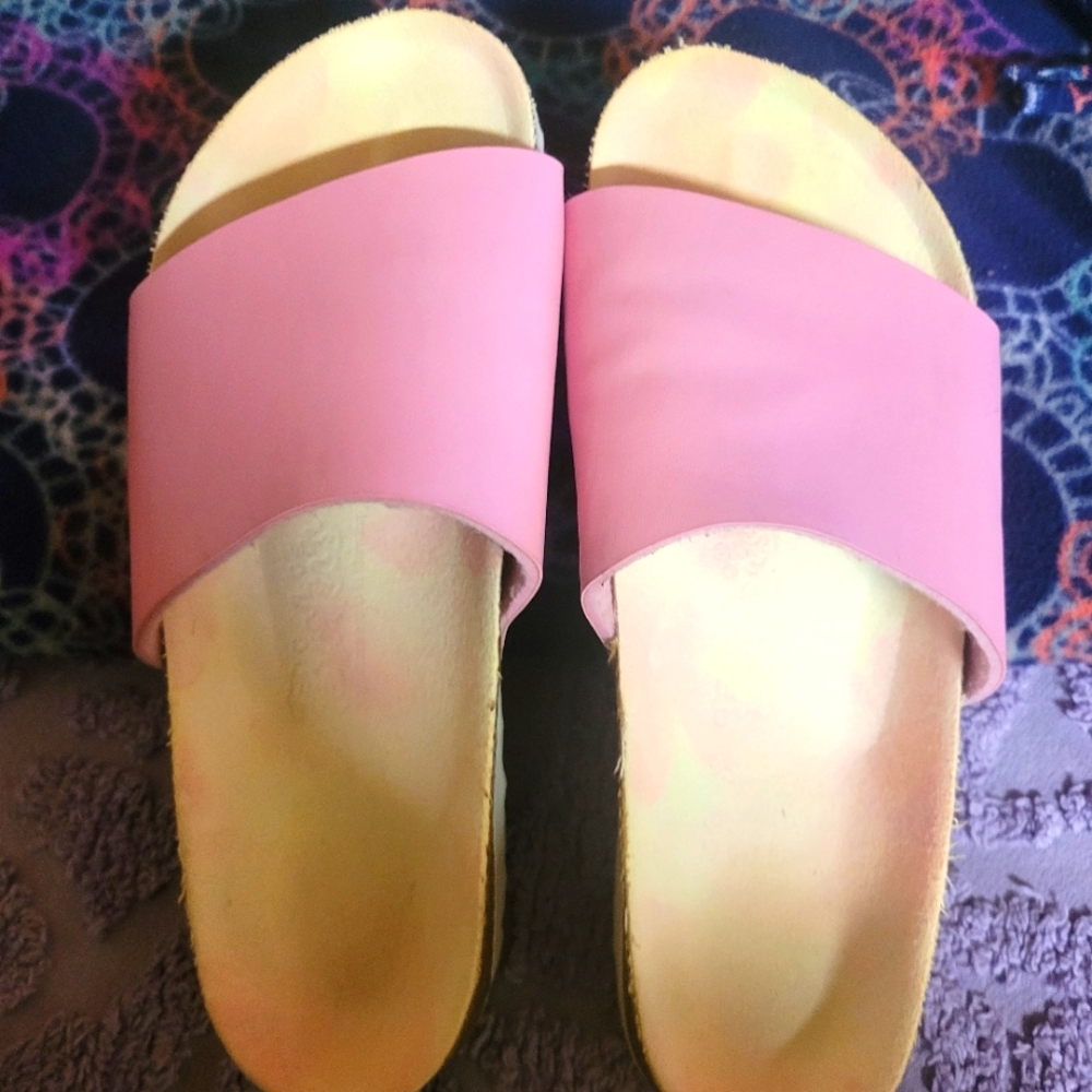 Birkies slide sandal
